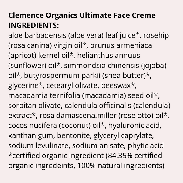 Ultimate Face Creme