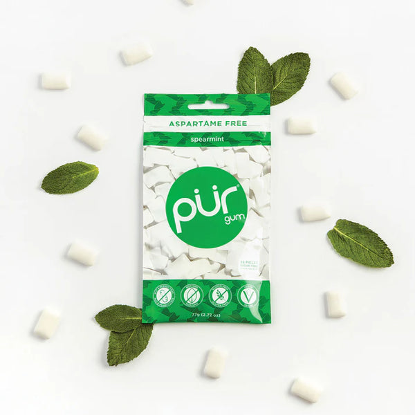 PUR Gum Spearmint 77g Bag